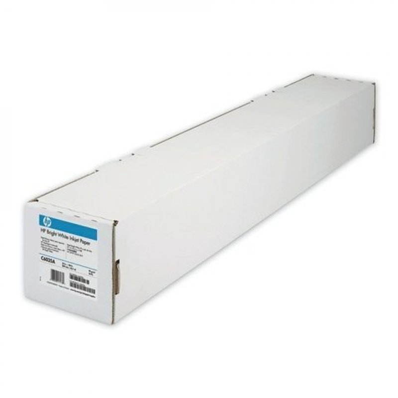 Рулон для плоттера 610мм х 45м вт. 50,8мм 90г/м2 Bright White InkJet HP