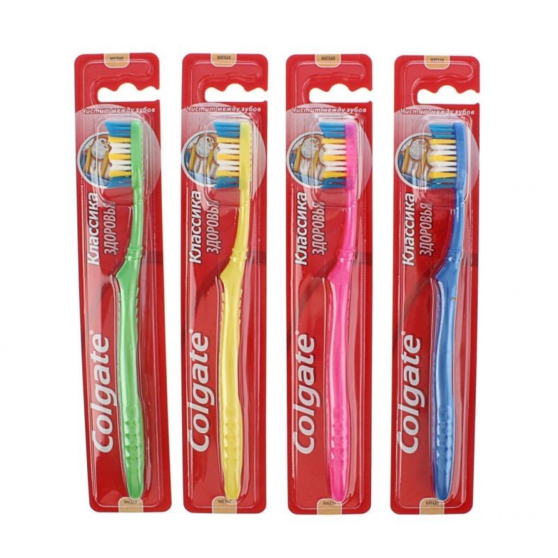 Зубная щетка Colgate Классика Здоровья мягкая