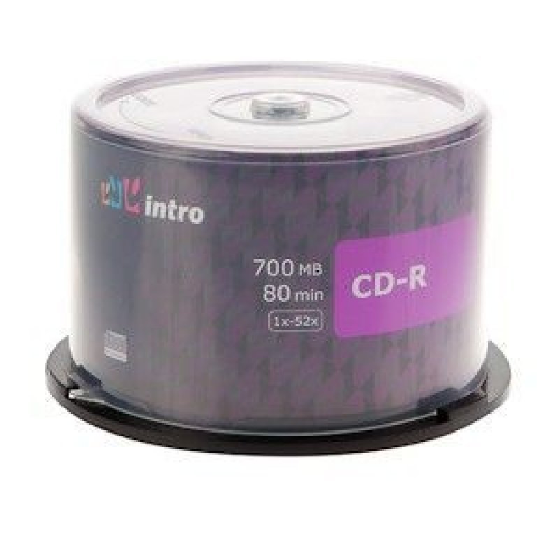 Диск CD-R 700Mb 52х Cake туба 50шт