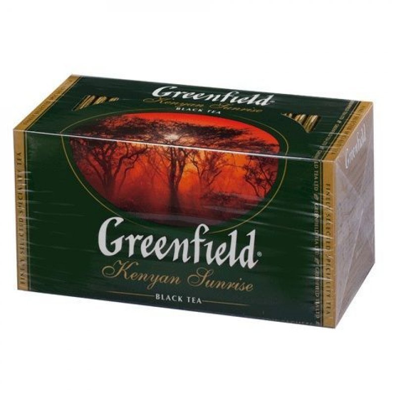 Чай Greenfield Kenyan Sunrise 25шт в пакетиках черный