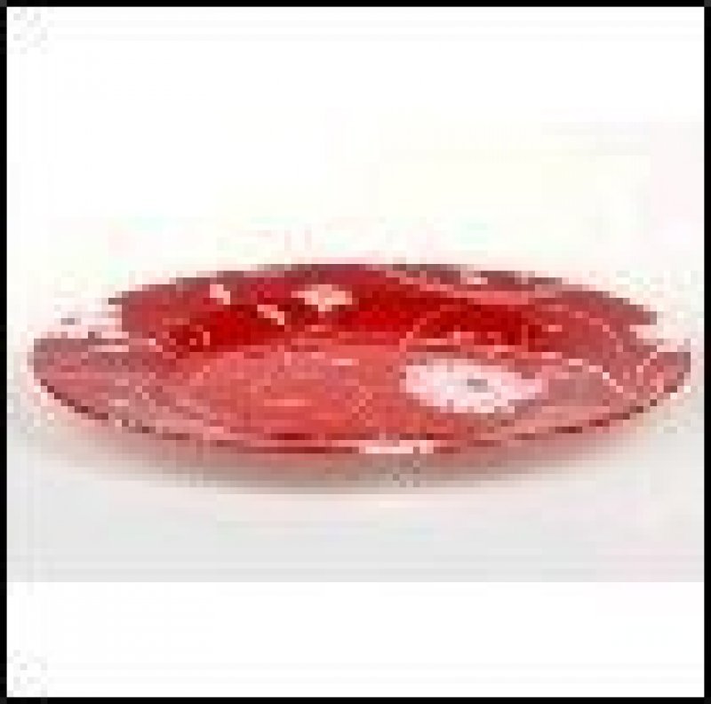 Тарелка Pasabahce Serenade Red 260мм стеклянная