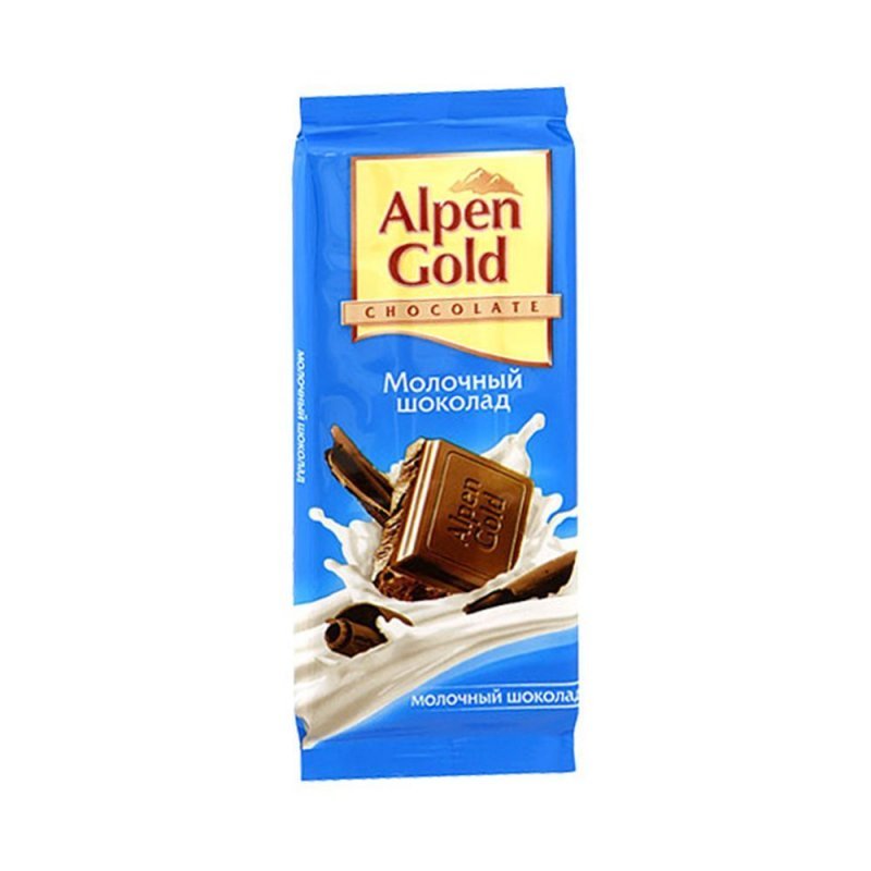 Шоколад Alpen Gold молочный 90г