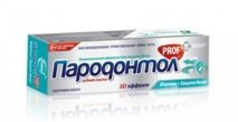 Зубная паста Пародонтол 93г Проф здоровье и защита