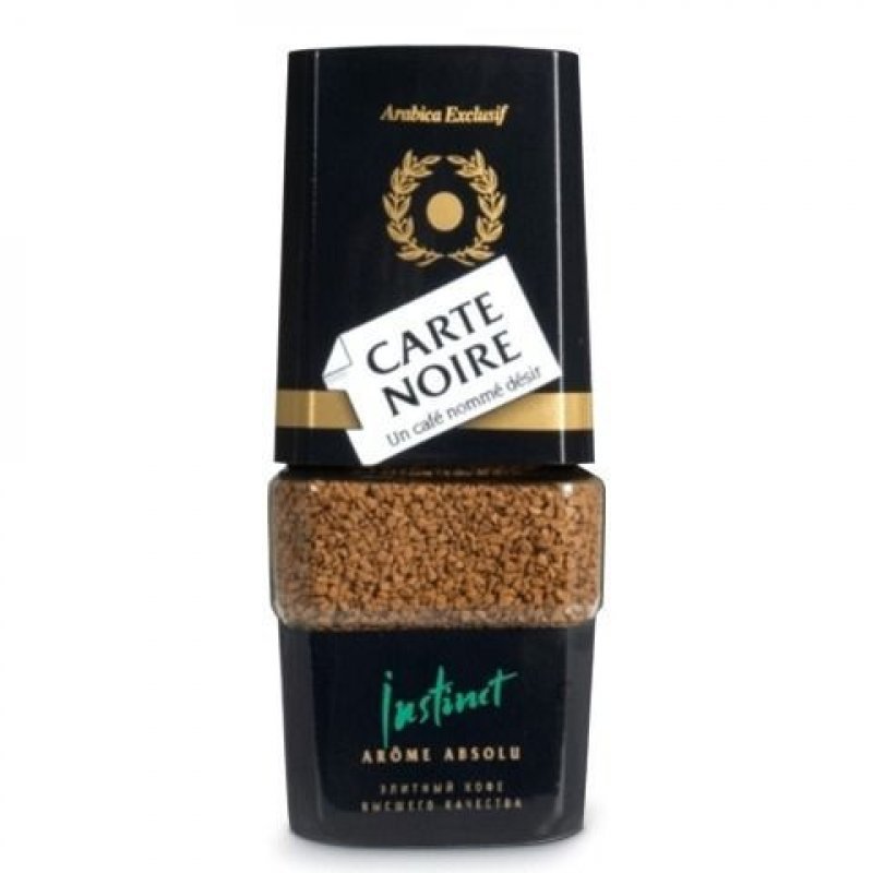 Кофе Carte Noire растворимый 190г стеклянная банка