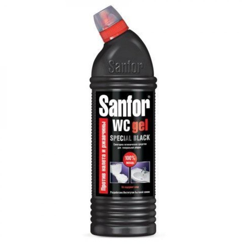 Чистящее средство для сантехники Sanfor WC Special Black утенок 750мл
