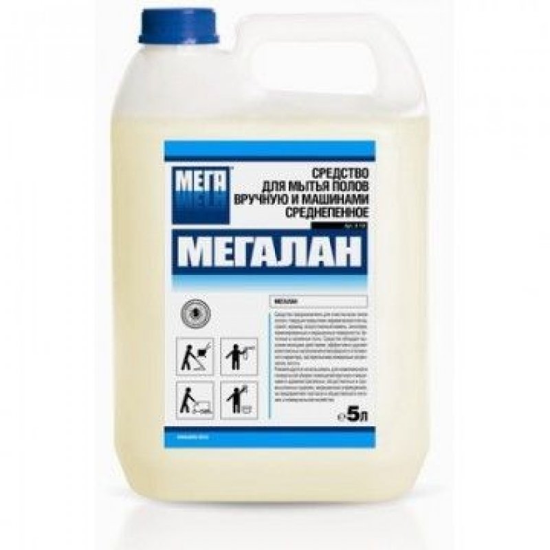 Средство для мытья пола 5л Мегалан
