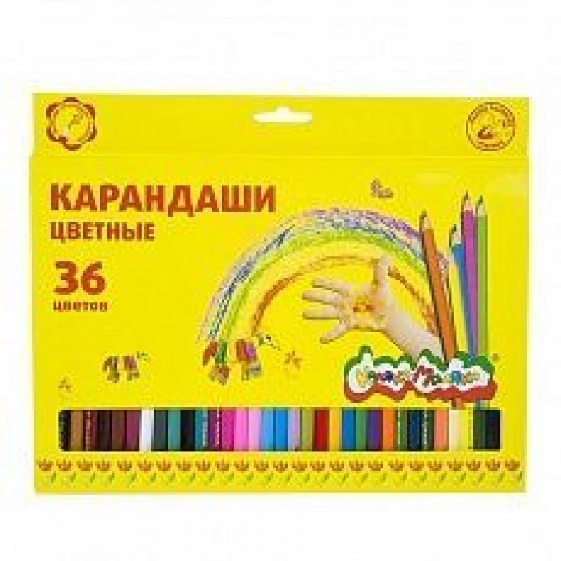 Карандаши 36цв Каляка-Маляка картонная коробка европодвес