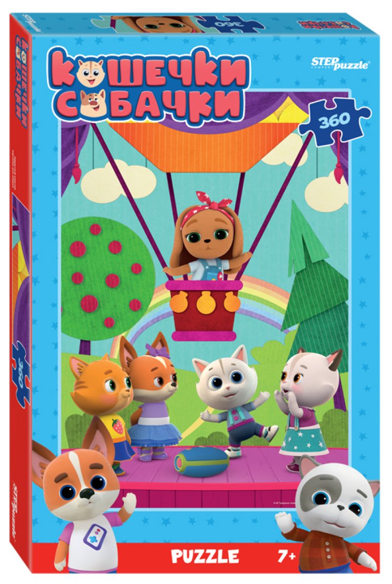 Мозаика puzzle 360 Кошечки и собачки