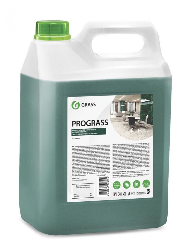 Средство для мытья PROGRASS универсальное низкопенное канистра 5л