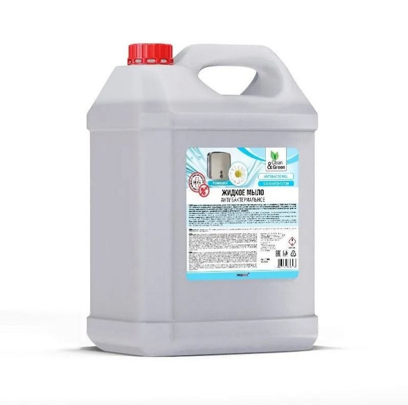 Мыло-крем Clean&Green Увлажняющее 5л канистра