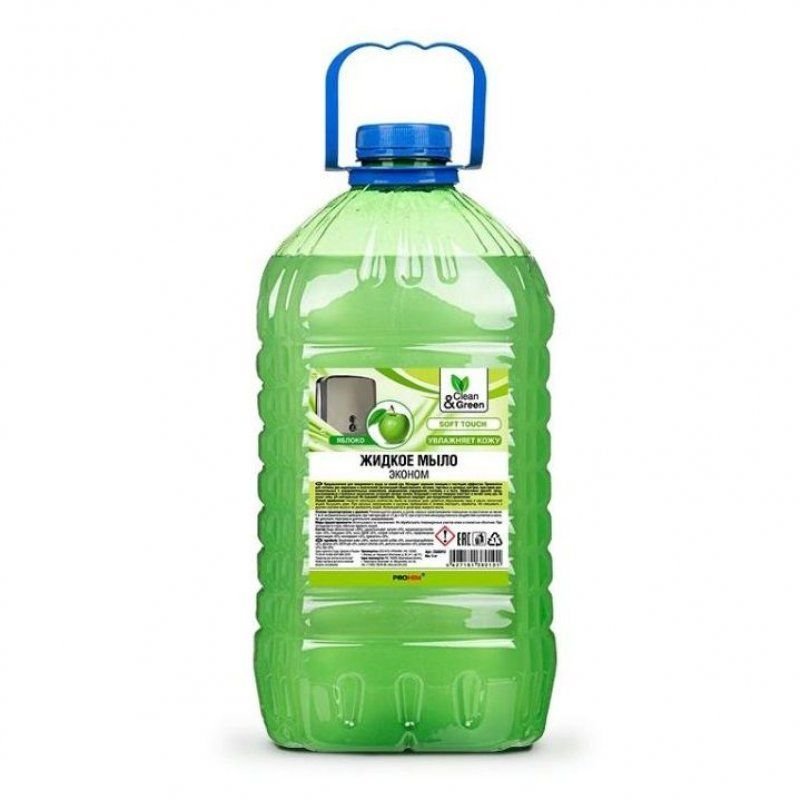 Мыло жидкое Clean&Green Яблоко 5л ПЭТ