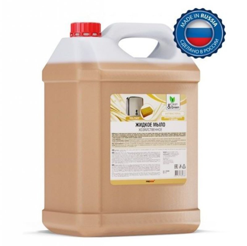 Мыло жидкое хозяйственное Clean&Green 5л канистра