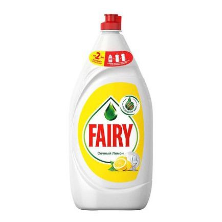 Средство для мытья посуды 900мл Fairy Сочный лимон