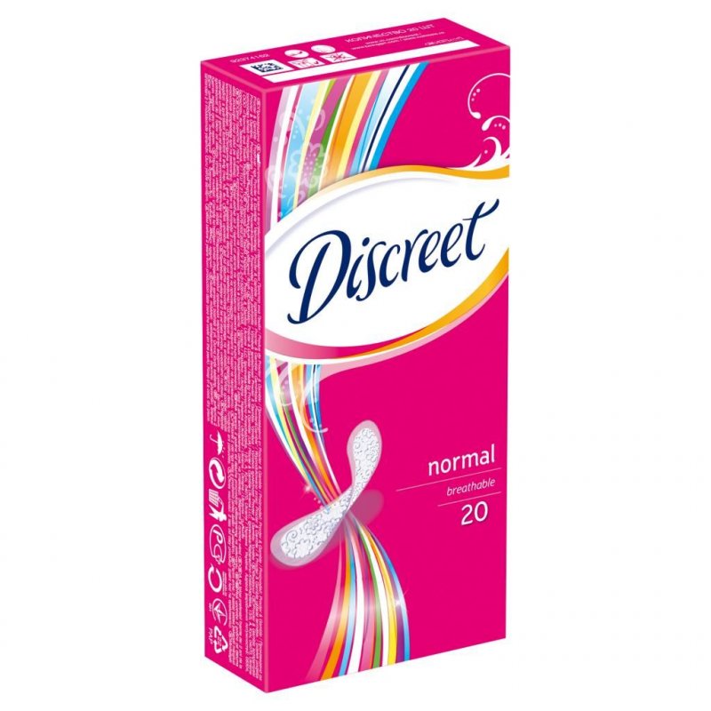 Прокладки ежедневные Discreet Normal Део/Эйр 20шт/уп