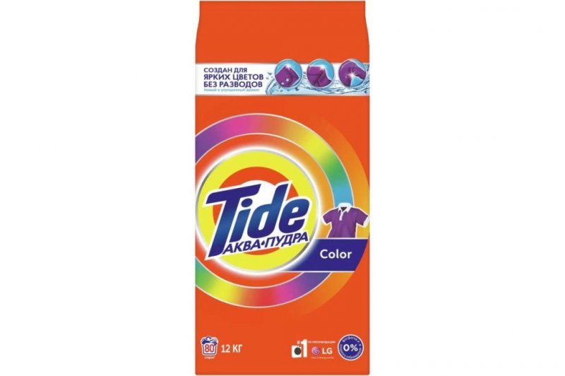 Стиральный порошок 12кг Tide Автомат Color 80 стирок