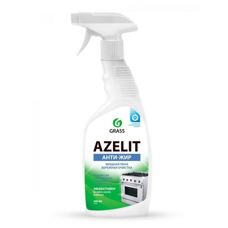 Чистящее средство для кухни GRASS Azelit Антижир 600мл с распылителем