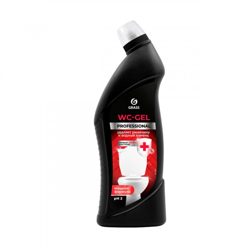 Кислотное чистящее средство для сантехники GRASS WC-gel Professional 750мл