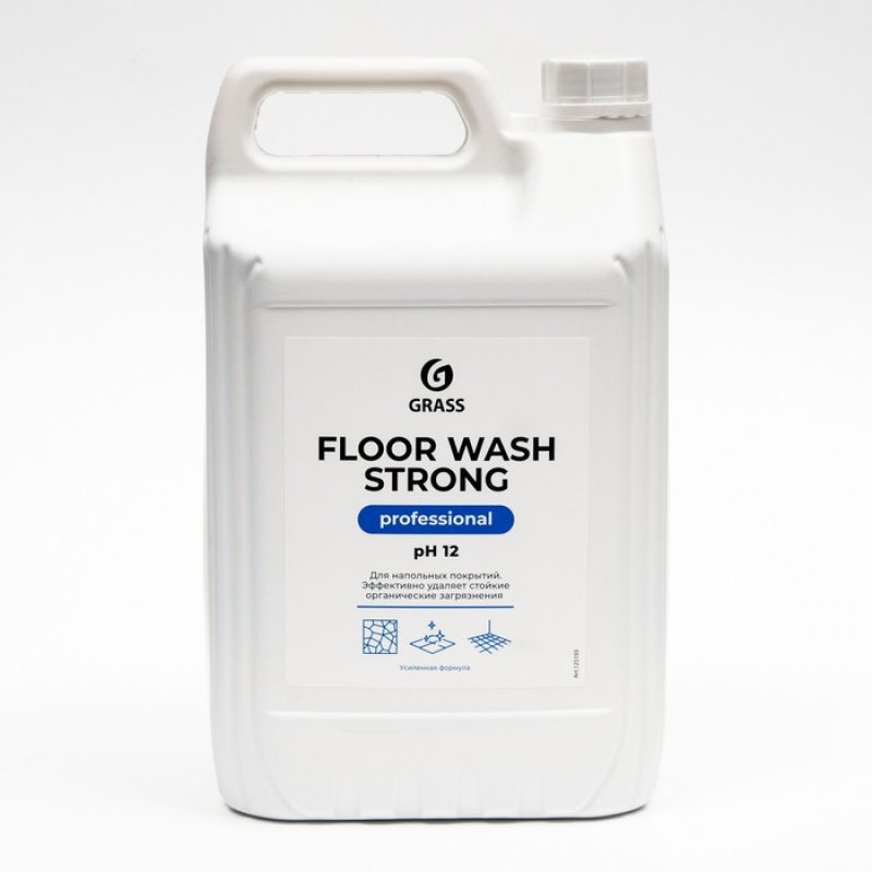 Средства для мытья пола 5л GRASS Floor wash strong щелочное