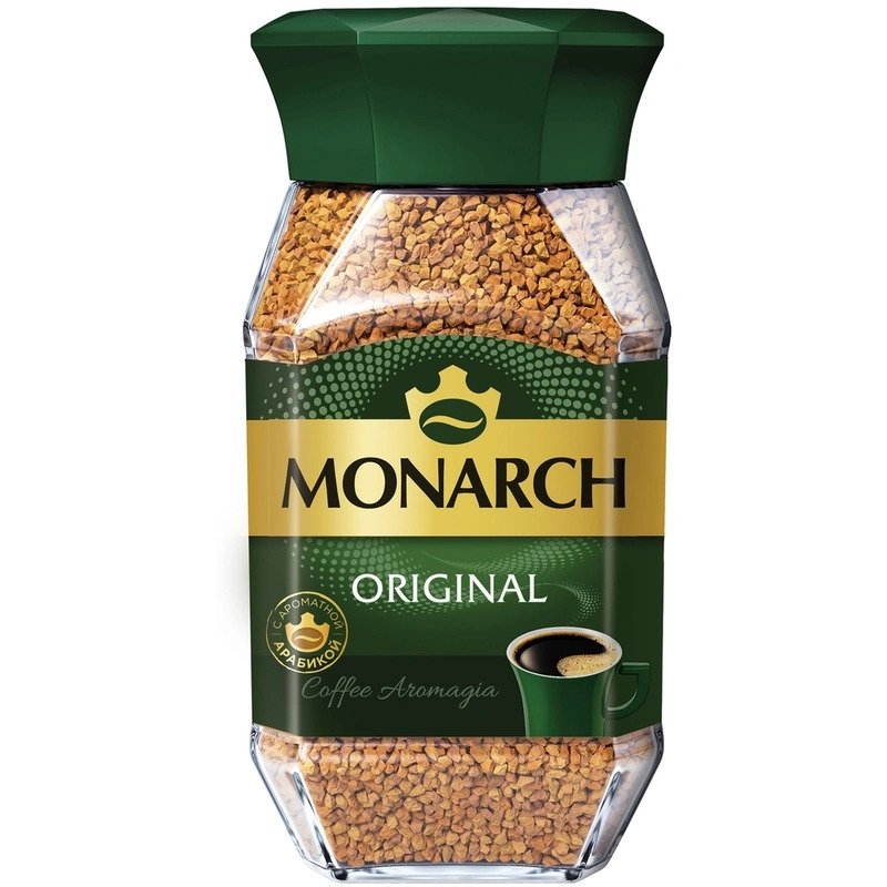 Кофе Monarch Original растворимый сублимированный 95г стеклянная банка