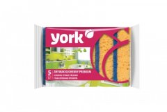 Губки для посуды поролоновые York макси 10,5х7,5х3см 5шт/уп