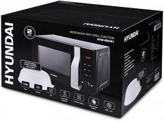 Микроволновая печь Hyundai HYM-M2061 20л 700Вт электронное управление без гриля черная