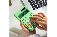 Калькулятор настольный Deli EM210FGREEN 108,7х152,1мм 12-разрядный зеленый